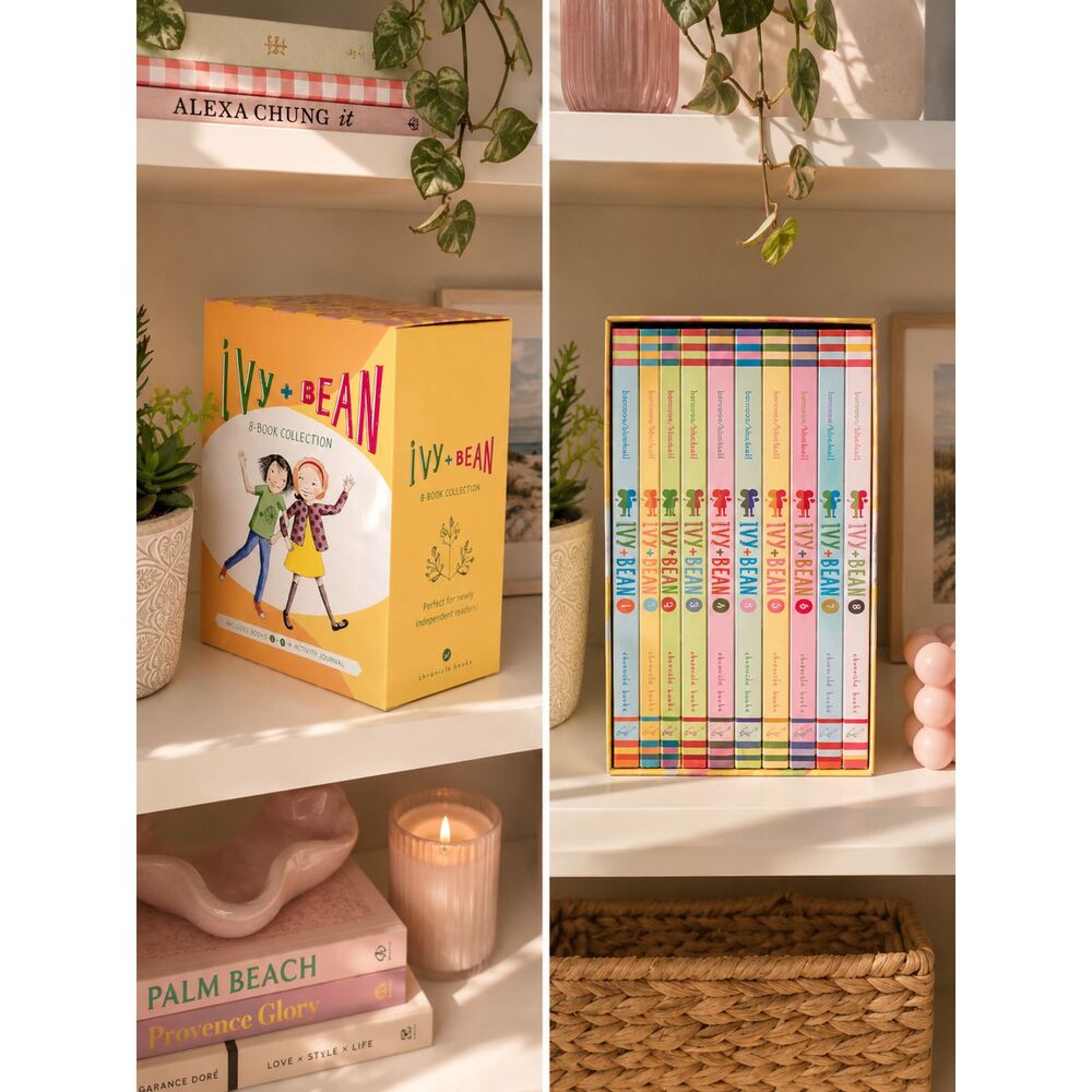 Ivy + Bean Collection Books 1-8 Chapter Book Series Home Library Bookshelf